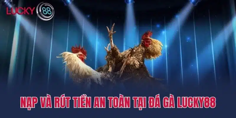 Nạp và Rút Tiền An Toàn Tại Đá Gà Lucky88