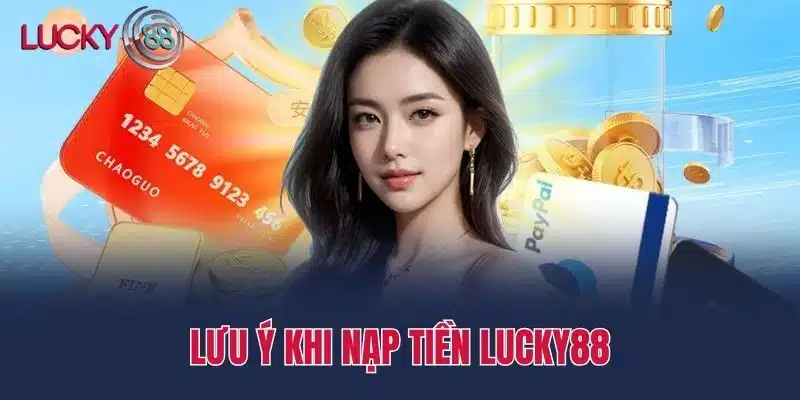 Lưu Ý Khi Nạp tiền Lucky88